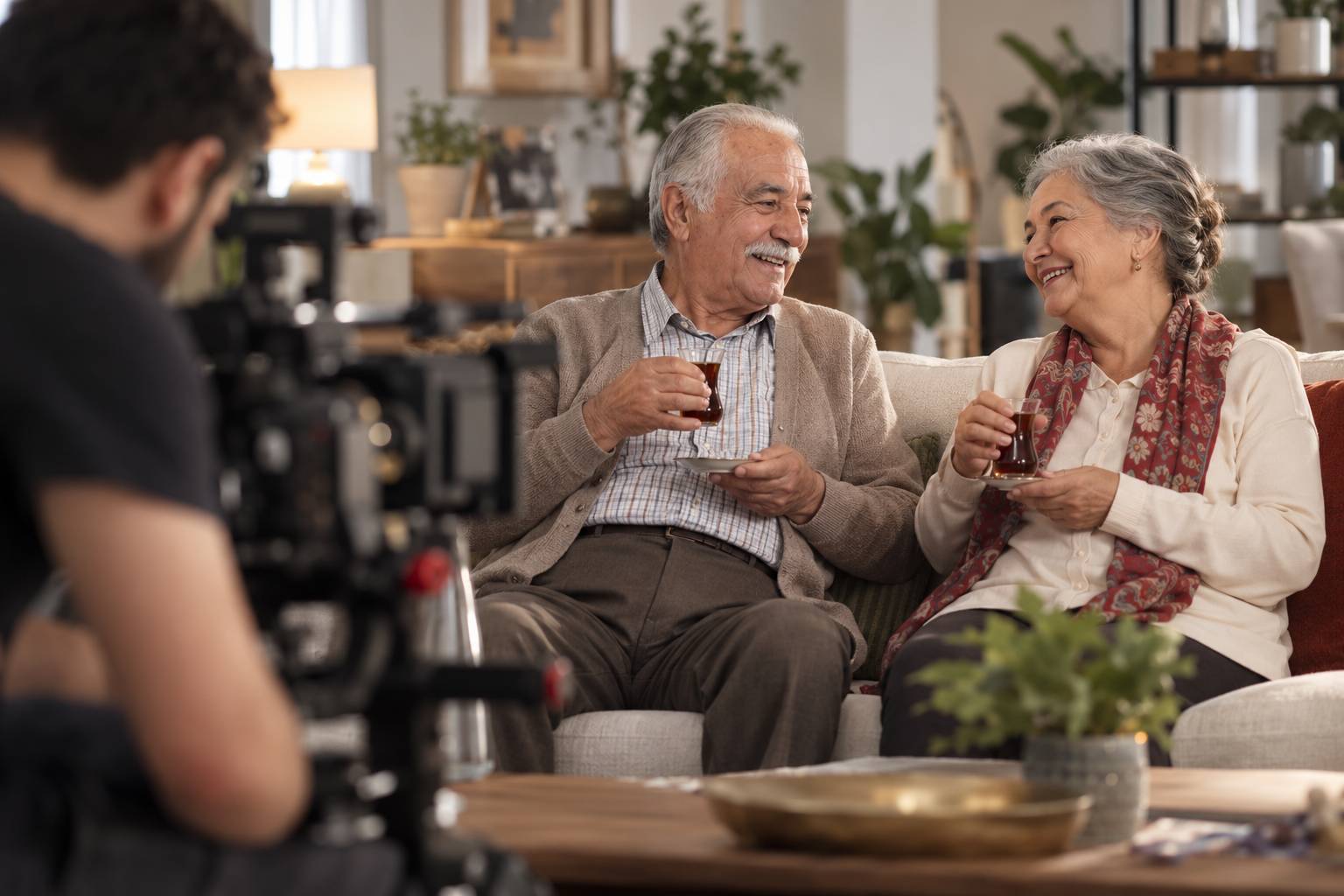 Yaşlı çiftler reklamlarda nasıl rol alır