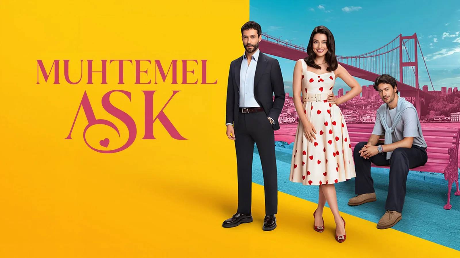 Muhtemel Aşk dizisinin resmi tanıtım görseli