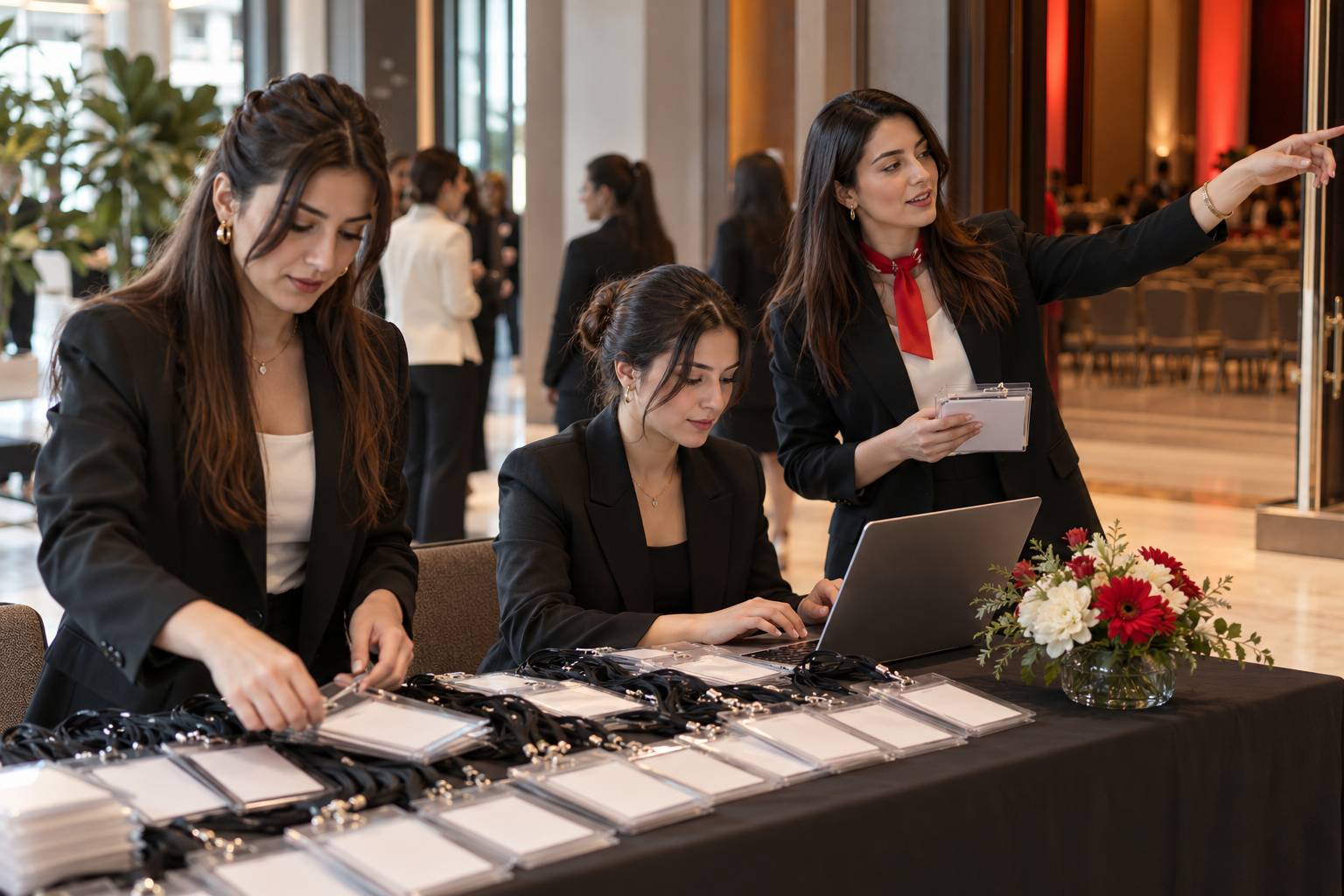 Kongre ve konferans için karşılama hostesi aranıyor