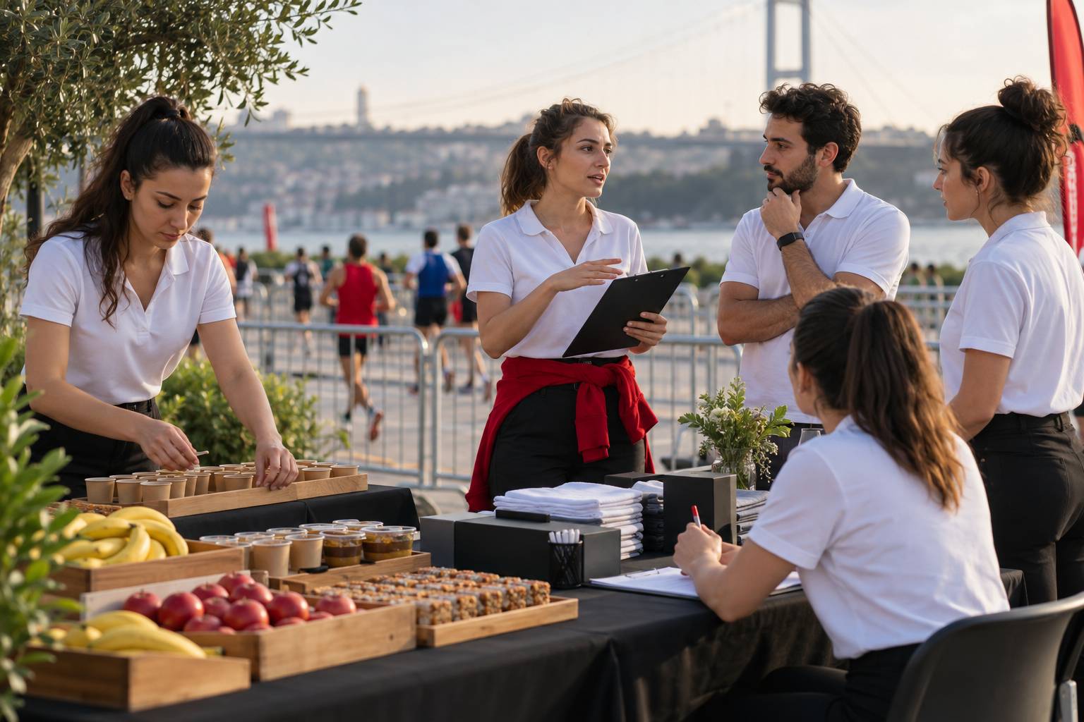 Spor etkinliği için promosyon ekibi aranıyor