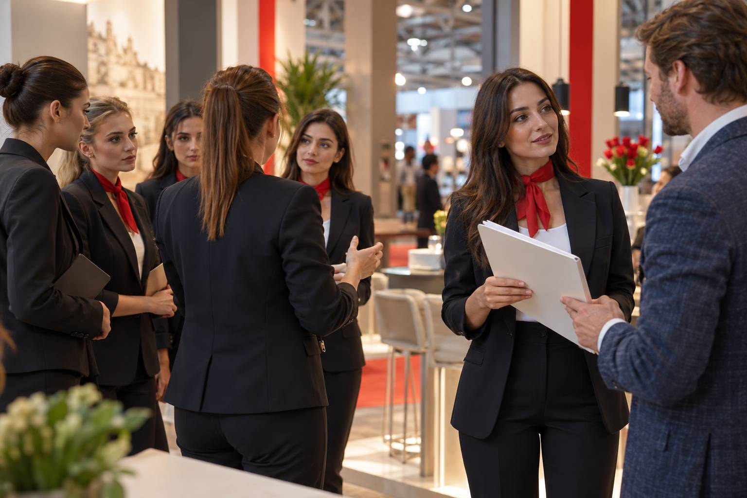 Yabancı dil bilen fuar hostesi başvurusu