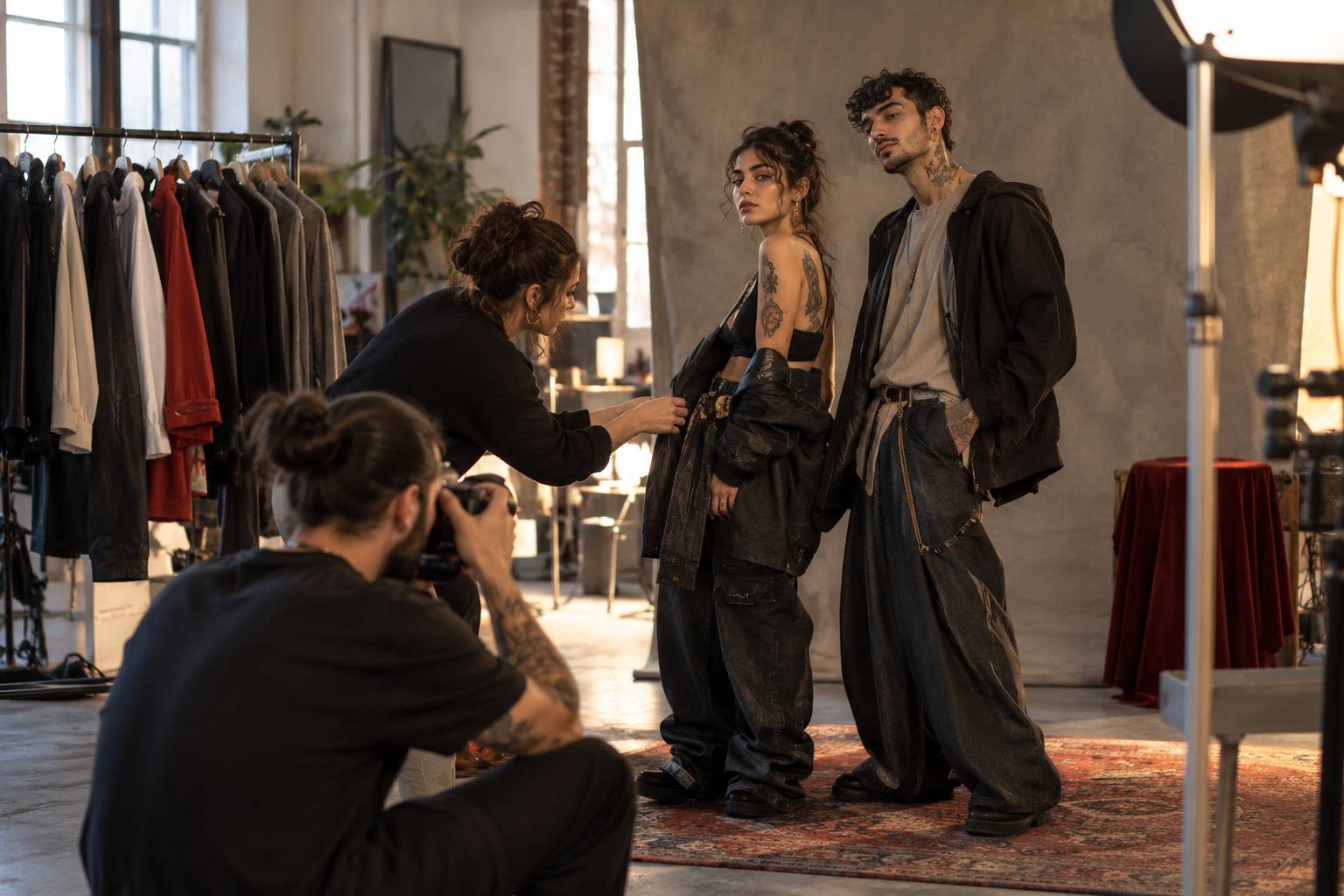 Alternatif moda kataloğu için dövmeli model aranıyor