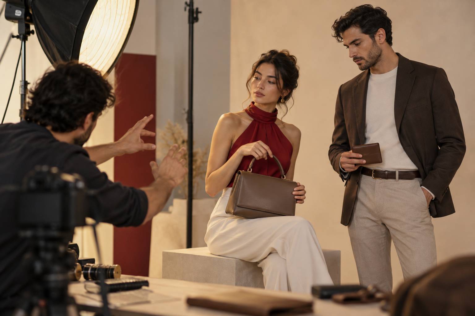 Çanta ve aksesuar kataloğu için model aranıyor