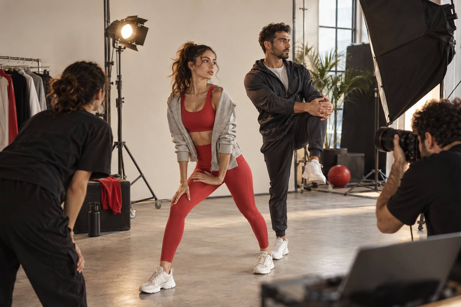 Spor giyim kataloğu için atletik model aranıyor