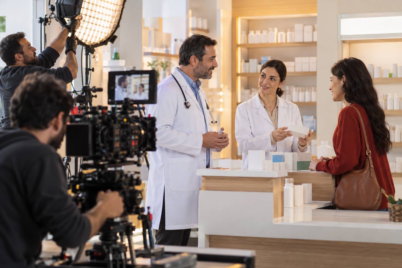 İlaç reklamları için doktor ve eczacı tipi oyuncu aranıyor
