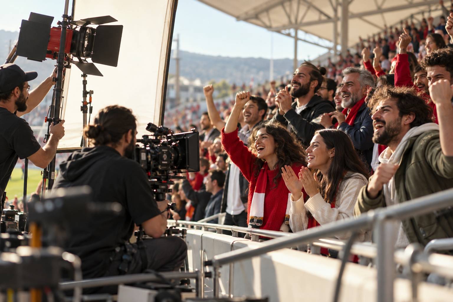 TV reklamları için kalabalık sahne figüranları aranıyor